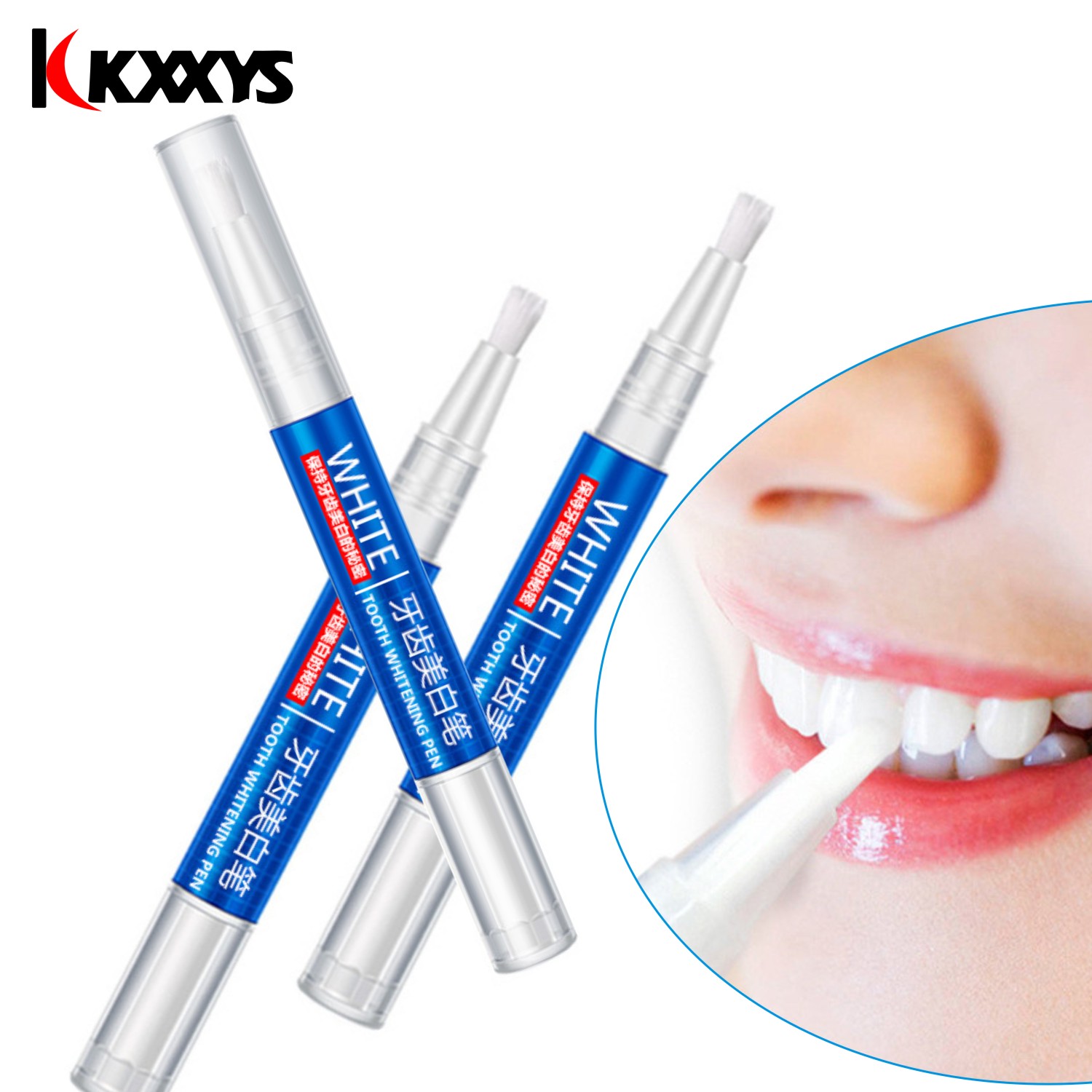 Teeth Whitening Pens - 2 adet * 3ml popüler beyaz