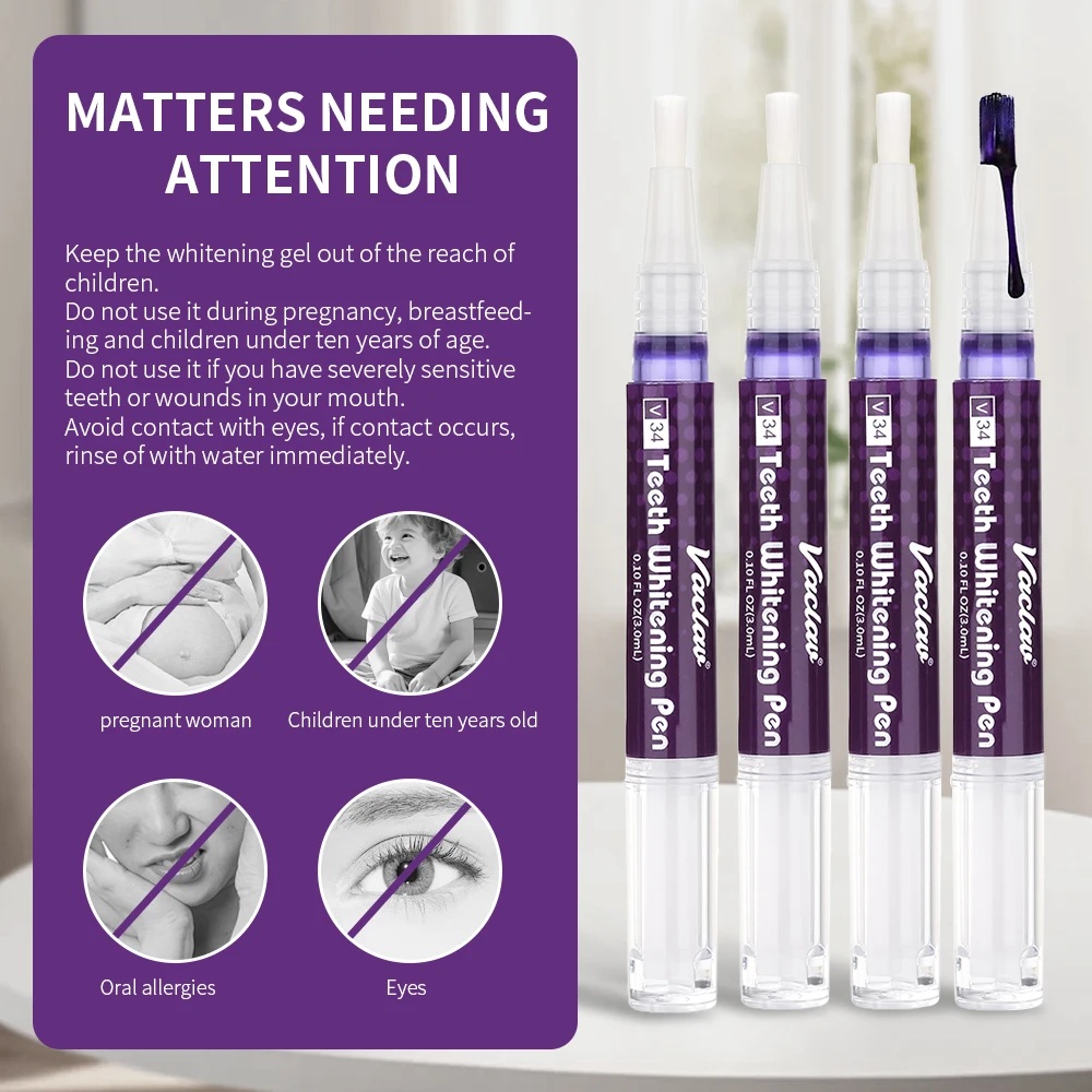 Vaclav V34 Mor diş beyazlatma  - Teeth Whitening Pens incelemesi ve fiyatı
